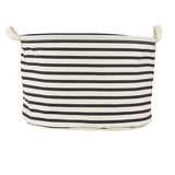 House Doctor - Laundry basket Squares & Stripes