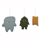 Wanddekoration - Leonardo Monsters blue mix 3er Set von Liewood