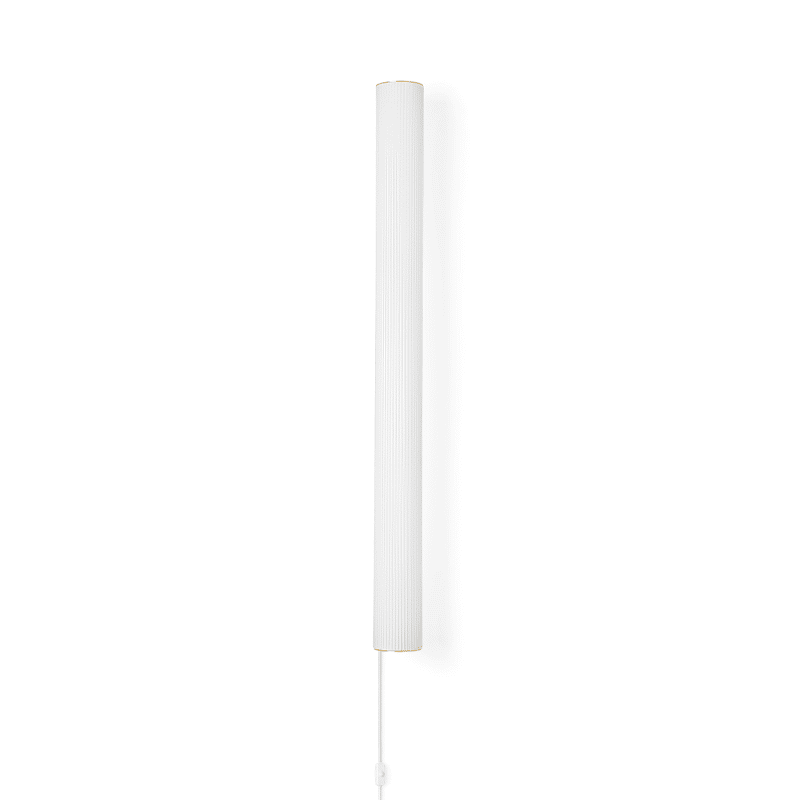 Wandleuchte - Vuelta white/brass 100 von Ferm Living