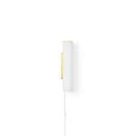 Wandleuchte - Vuelta white/brass 40 von Ferm Living