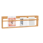 Wandregal - Magazin Display natur von Hübsch Interior