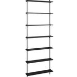 Wandregal - WS.230.1 schwarz/schwarz von Moebe