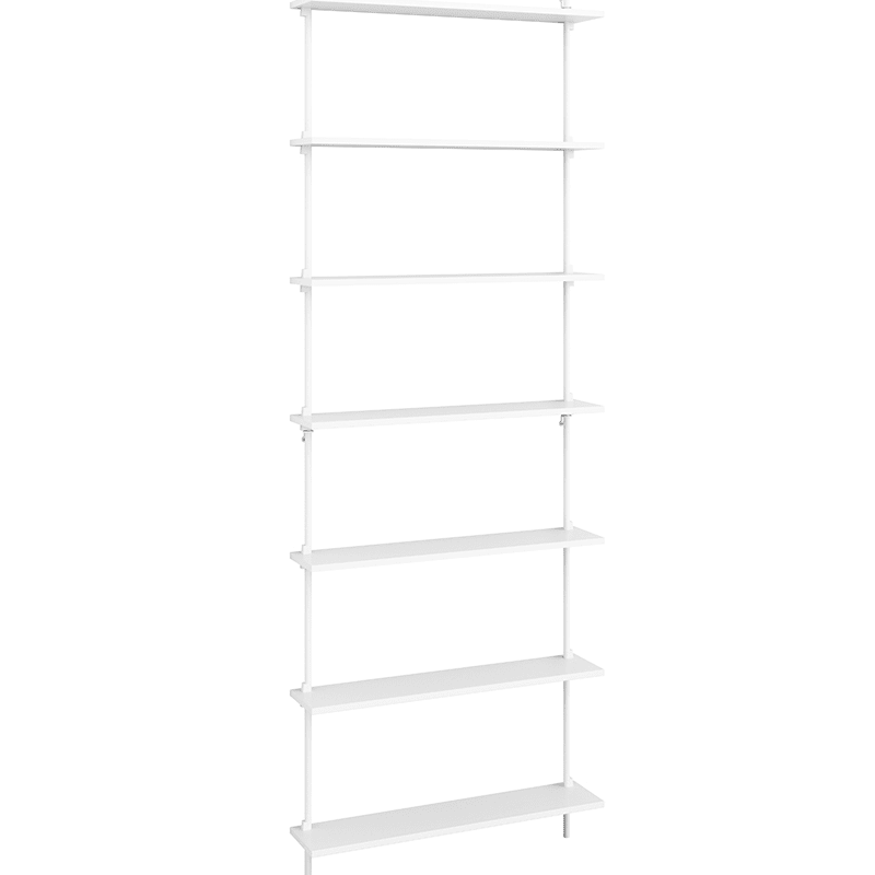 Wandregal - ws.230.1 weiss/weiss von Moebe