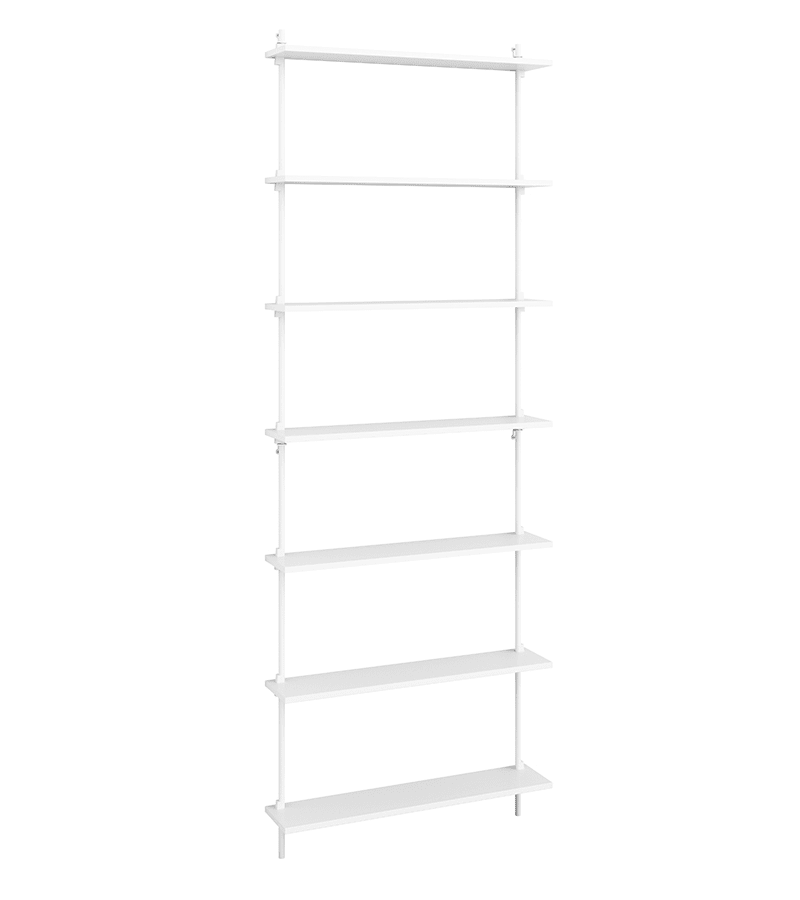 Wandregal - ws.230.1 weiss/weiss von Moebe