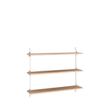 Wandregal - ws.65.1 weiss/oak von Moebe