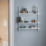 Wandregal - ws.65.1 weiss/weiss von Moebe