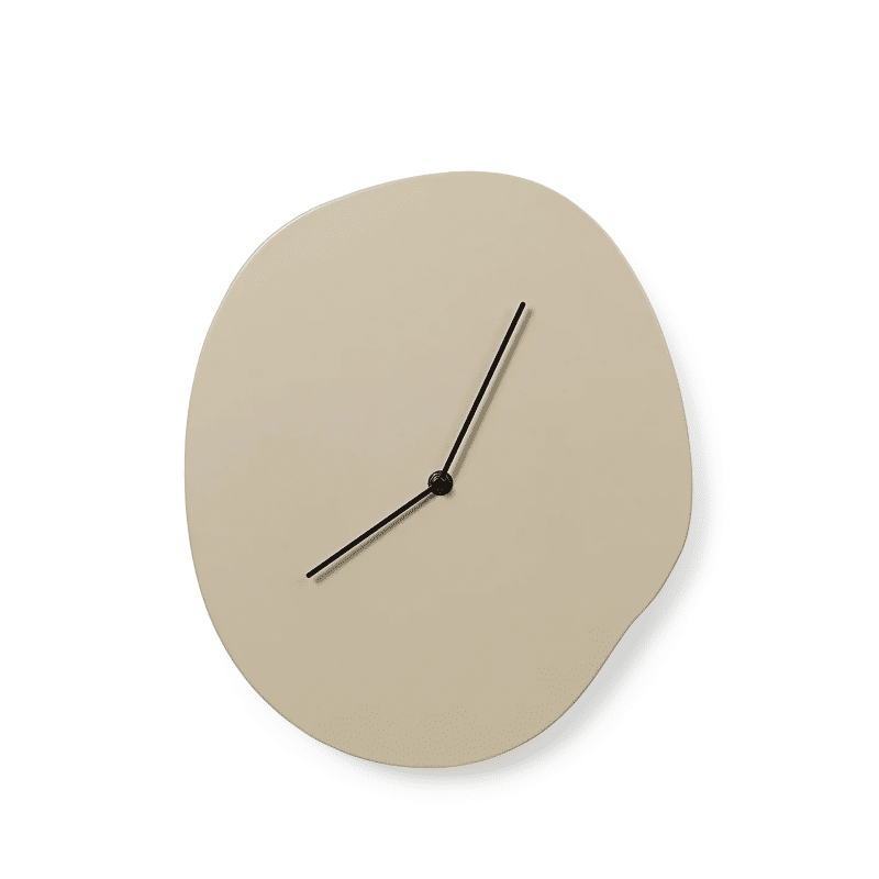 Wanduhr - Melt cashmere von Ferm Living