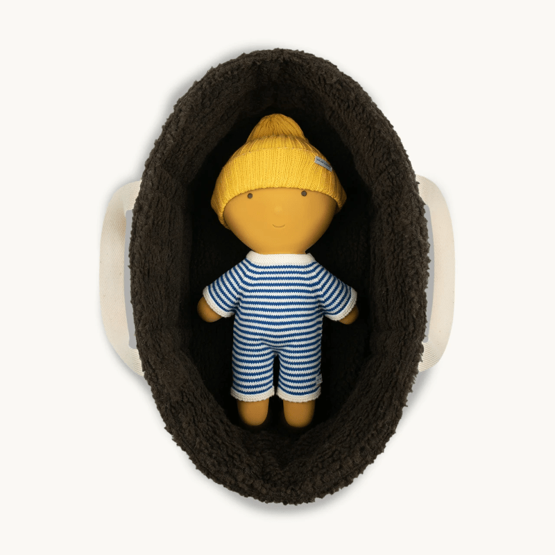 Wanne - GOMMU Bassinet Sherpa choco von we are Gommu
