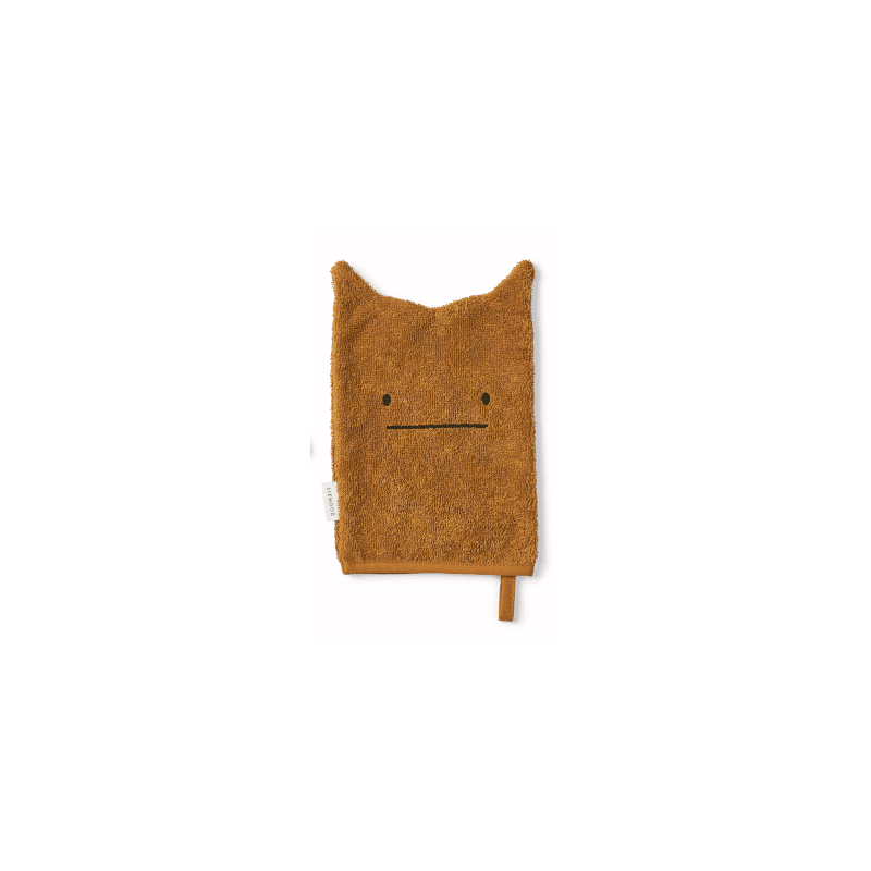 Waschlappen - Sylvester blue fog mix Golden Caramel von Liewood