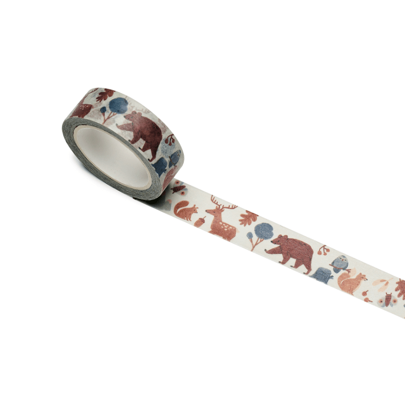 Washi Tape - Woodland Animals von nuukk