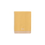 WE ARE GOMMU - Decke Stripes light cream/mustard