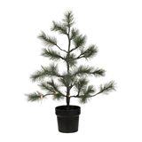Weihnachtsbaum mit LED-Lichtern - Peuce Natur von House Doctor