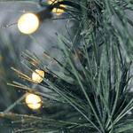 Weihnachtsbaum mit LED-Lichtern - Peuce Natur von House Doctor