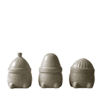 Weihnachtsdeko - Hipster Triplets beige 3er Set von dbkd