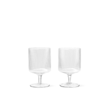 Weinglas - Ripple klar 2er Set von Ferm Living