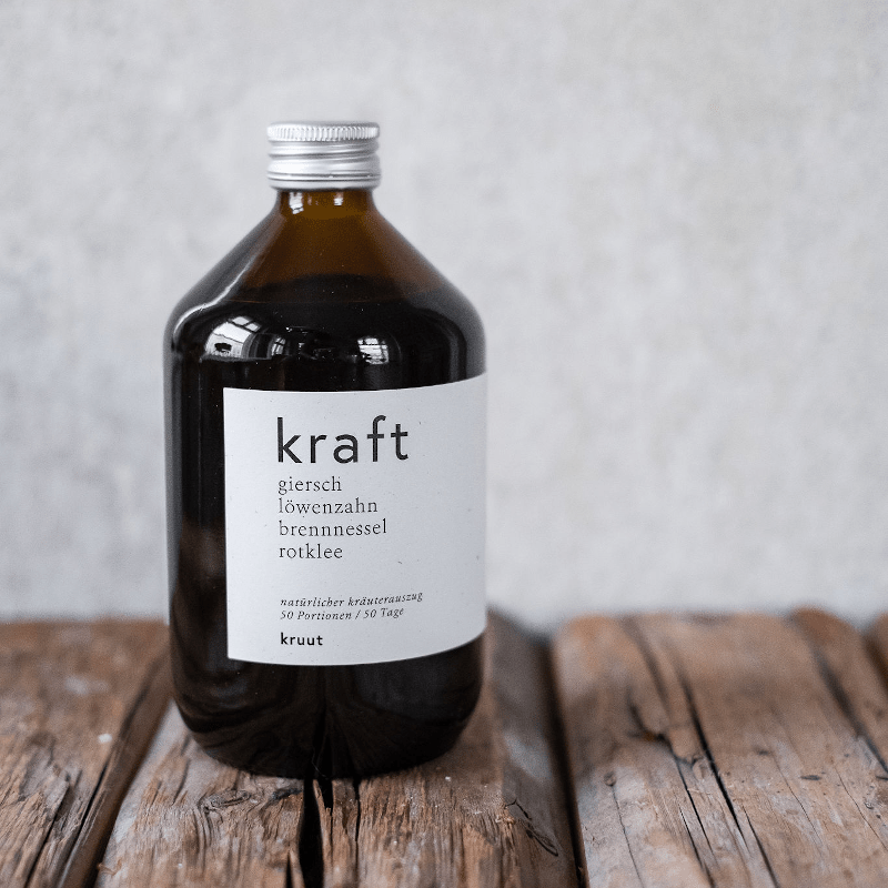 Wildkräuter Oxymel - Kraft von kruut
