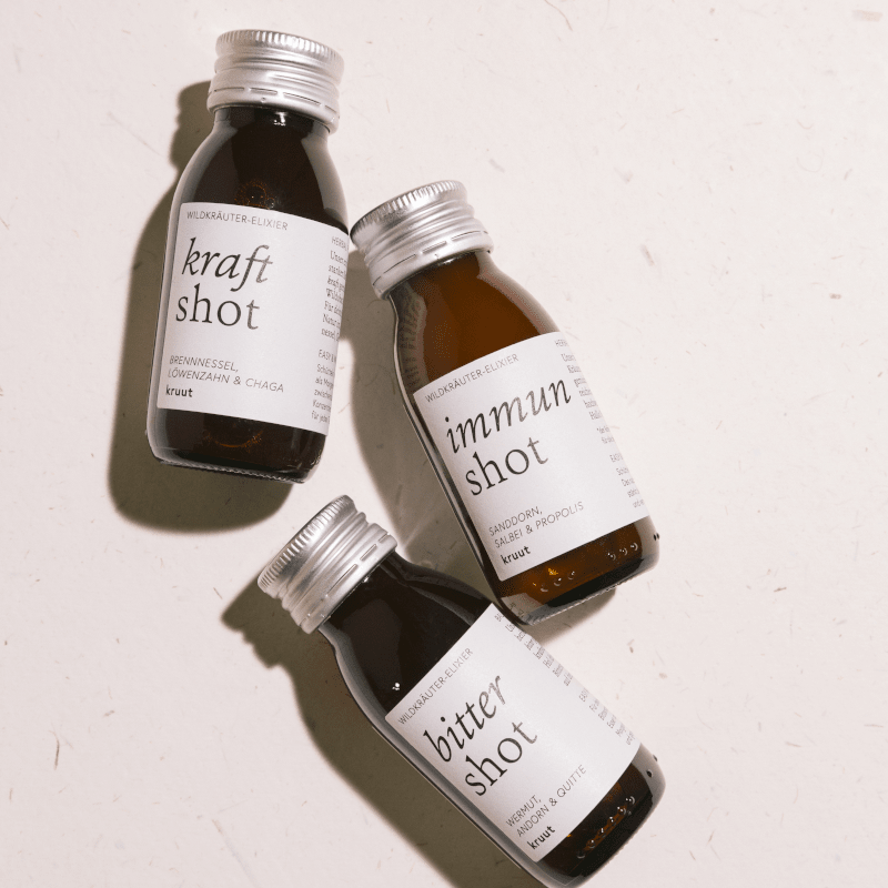 Wildkräuter Oxymel - Shot von kruut