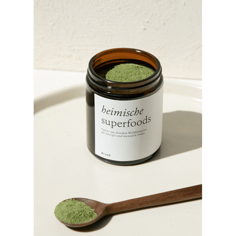 Wildkräuterpulver - Heimische Superfoods von kruut