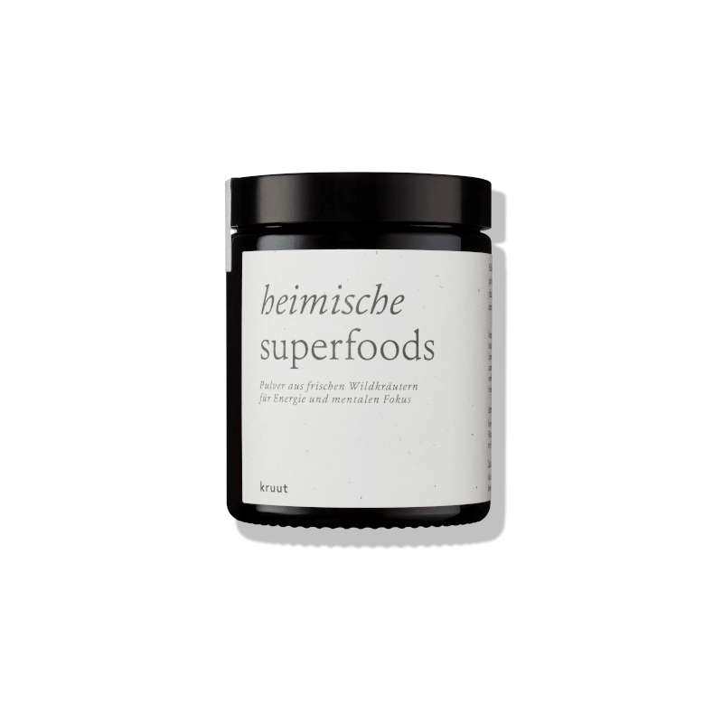 Wildkräuterpulver - Heimische Superfoods von kruut