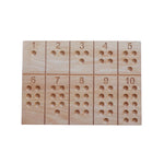 Wooden Story - Zahlenbrett Number Tracing Wood