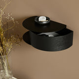 Woud - Wandregal Wallie black/black