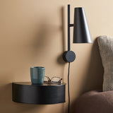 Woud - Wandregal Wallie black/black
